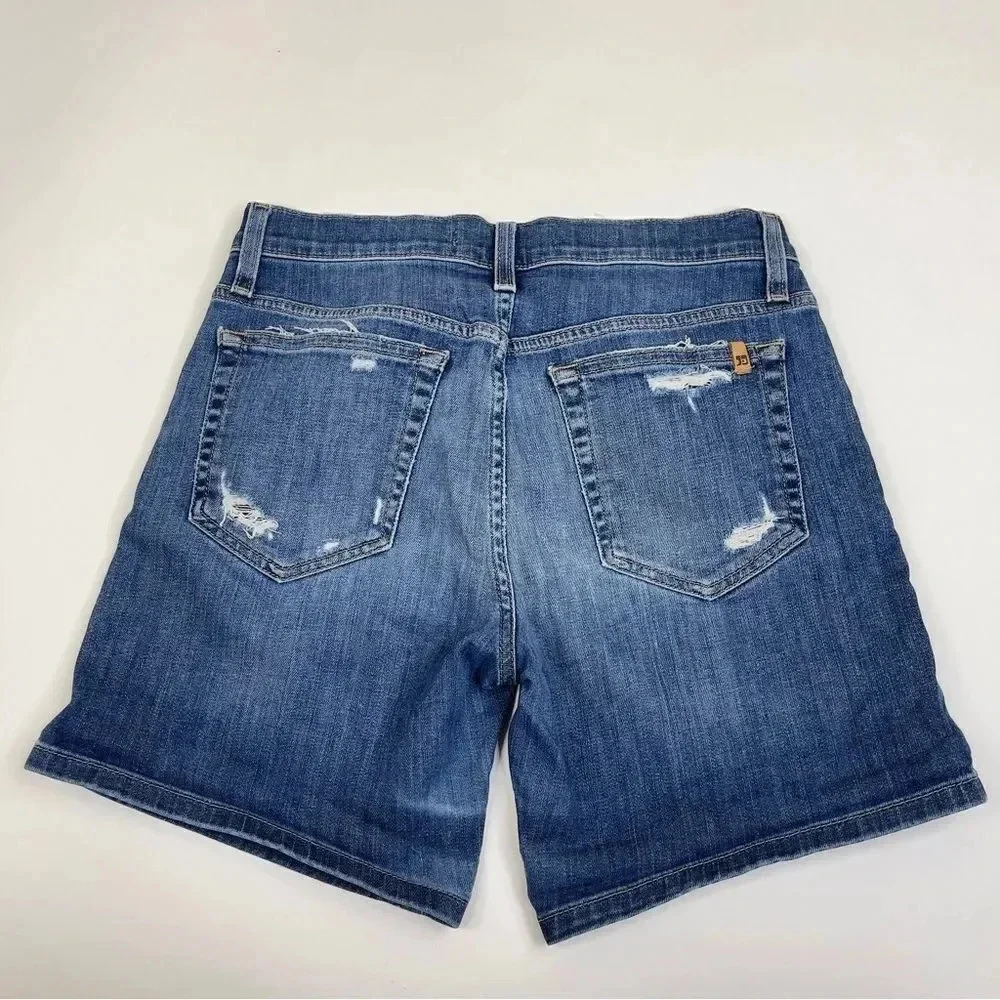 Joe’s Jeans Cut Short Denim Shorts Stella Wash